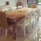 Modern diy wooden dining tables ideas 19