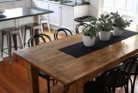 Modern diy wooden dining tables ideas 30
