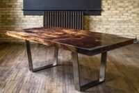Modern diy wooden dining tables ideas 43