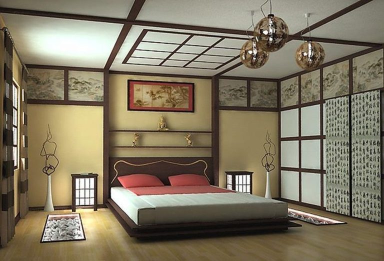 Modern But Simple Japanese Styled Bedroom Design Ideas 12 ZYHOMY   Modern But Simple Japanese Styled Bedroom Design Ideas 12 768x522 