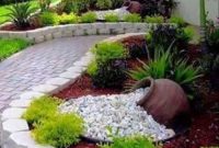 Rsimple rock garden decor ideas for front and back yard 08