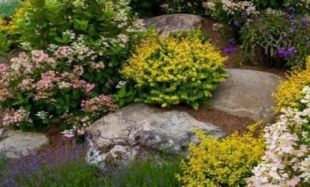 47 Simple Rock Garden Decor Ideas For Front And Back Yard – ZYHOMY