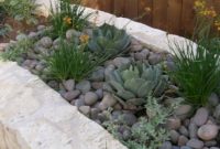Rsimple rock garden decor ideas for front and back yard 22