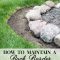 Rsimple rock garden decor ideas for front and back yard 43