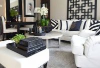 Relaxing black and white apartment décor ideas 08
