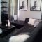 Relaxing black and white apartment décor ideas 22