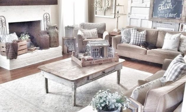 42 Totally Inspiring Modern Farmhouse Living Room Design Ideas