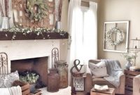 Totally inspiring modern farmhouse living room design ideas 05