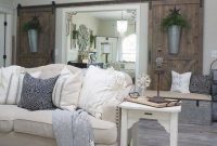 Totally inspiring modern farmhouse living room design ideas 20