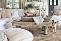 Totally inspiring modern farmhouse living room design ideas 26