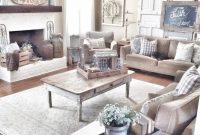 Totally inspiring modern farmhouse living room design ideas 41