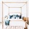 Vintage nest bedroom decoration ideas you will totally love 13
