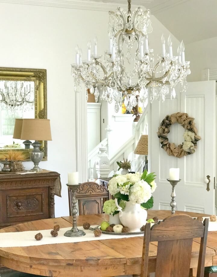 Awesome French Farmhouse Fall Table Design 09
