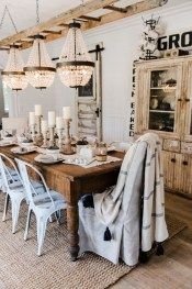Awesome French Farmhouse Fall Table Design 13