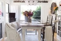 Awesome french farmhouse fall table design 18