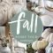 Awesome french farmhouse fall table design 22