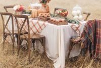 Awesome french farmhouse fall table design 29