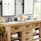 Awesome rustic farmhouse vanities ideas 15