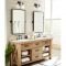 Awesome rustic farmhouse vanities ideas 16