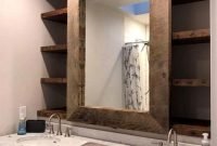 Awesome rustic farmhouse vanities ideas 34