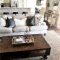 Comfy rustic living room decor ideas 34