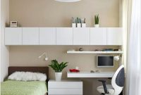 Cozy small apartment bedroom remodel ideas 06
