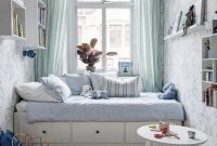 Cozy small apartment bedroom remodel ideas 20