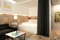 Cozy small apartment bedroom remodel ideas 35