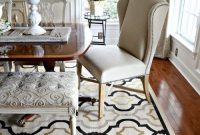 Creative dining room rug design ideas 43