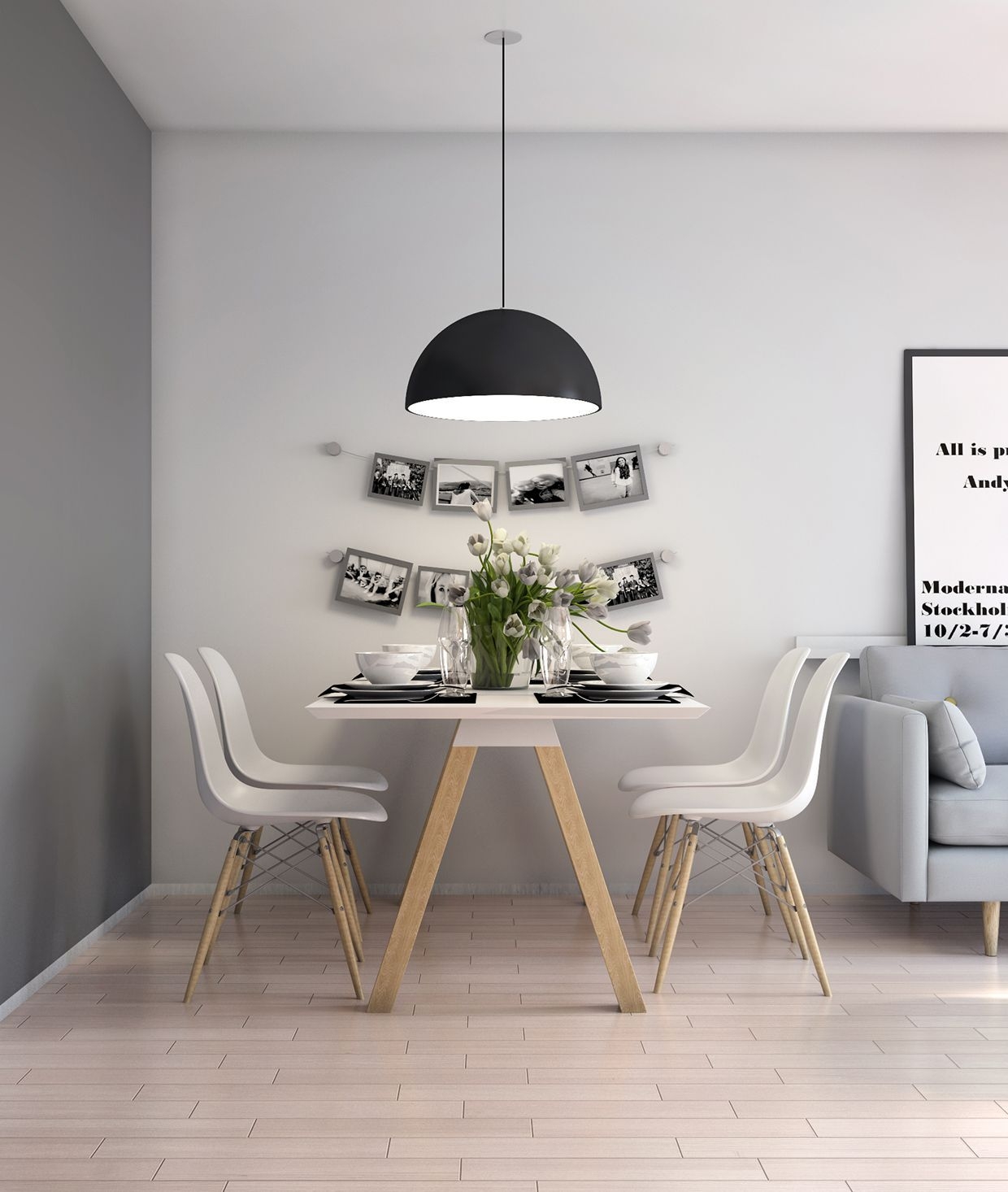 Creative Dining Room Rug Design Ideas 44