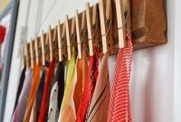 Easy and practical clothing racks for casual décor ideas 21