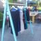 Easy and practical clothing racks for casual décor ideas 28