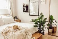 Easy minimalist and cozy bedroom decor ideas 11