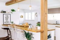 Inspiring bohemian style kitchen decor ideas 13