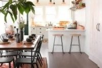 Inspiring bohemian style kitchen decor ideas 19