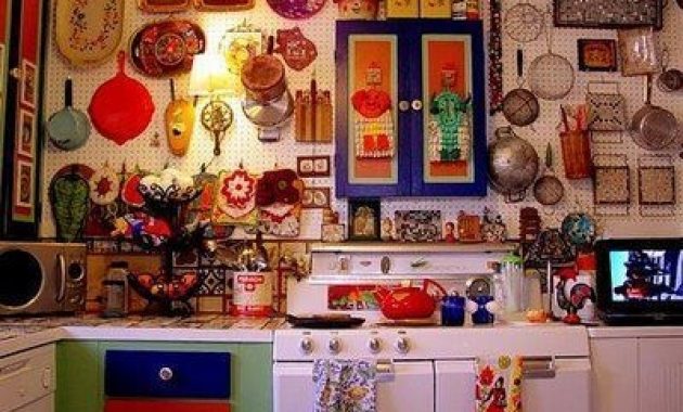 Inspiring bohemian style kitchen decor ideas 24