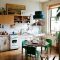 Inspiring bohemian style kitchen decor ideas 41