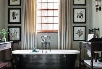 Luxury black and white bathroom design ideas 10