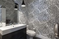 Luxury black and white bathroom design ideas 25