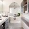 Luxury black and white bathroom design ideas 34