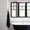 Luxury black and white bathroom design ideas 41