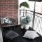 Perfect small balcony design ideas 38