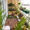 Perfect small balcony design ideas 46