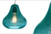 Pretty aqua pendant lamp ideas 12