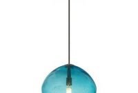 Pretty aqua pendant lamp ideas 28