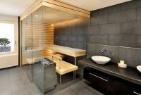 Wonderful home sauna design ideas 06