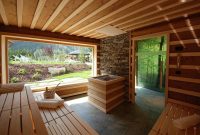 Wonderful home sauna design ideas 07