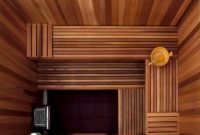 Wonderful home sauna design ideas 10