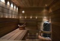 Wonderful home sauna design ideas 15