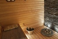 Wonderful home sauna design ideas 19